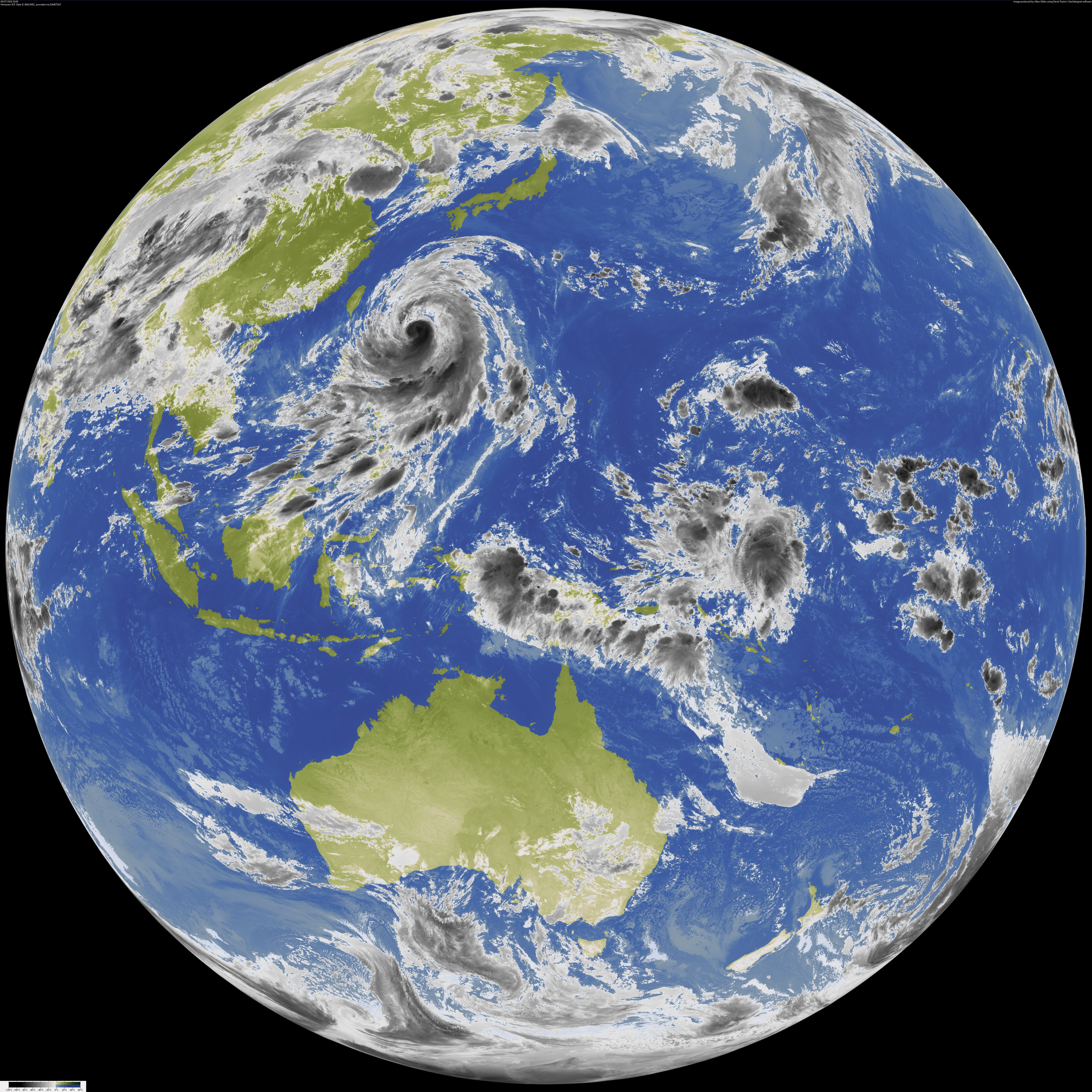 Himawari-8 Visible Images
